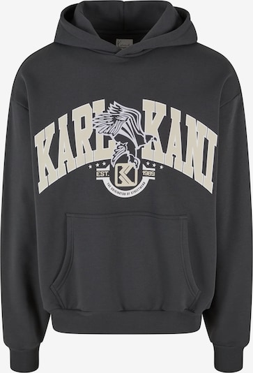 Karl Kani Sweater majica u boja pijeska / svijetlobež / tamo siva, Pregled proizvoda