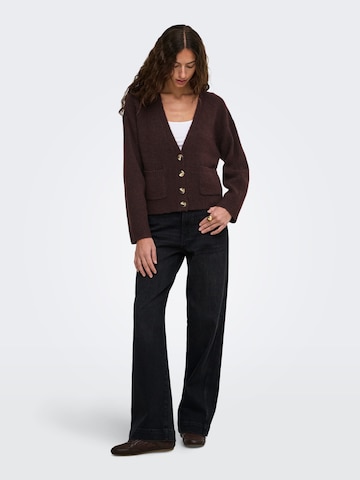 ONLY Knit cardigan in Purple