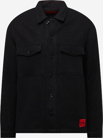 HUGOPrijelazna jakna 'ENALU' - crna boja: prednji dio