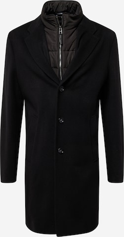 Manteau mi-saison 'Hyde' BOSS en noir : devant