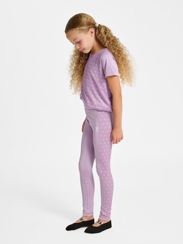 Skinny Leggings Hummel en violet