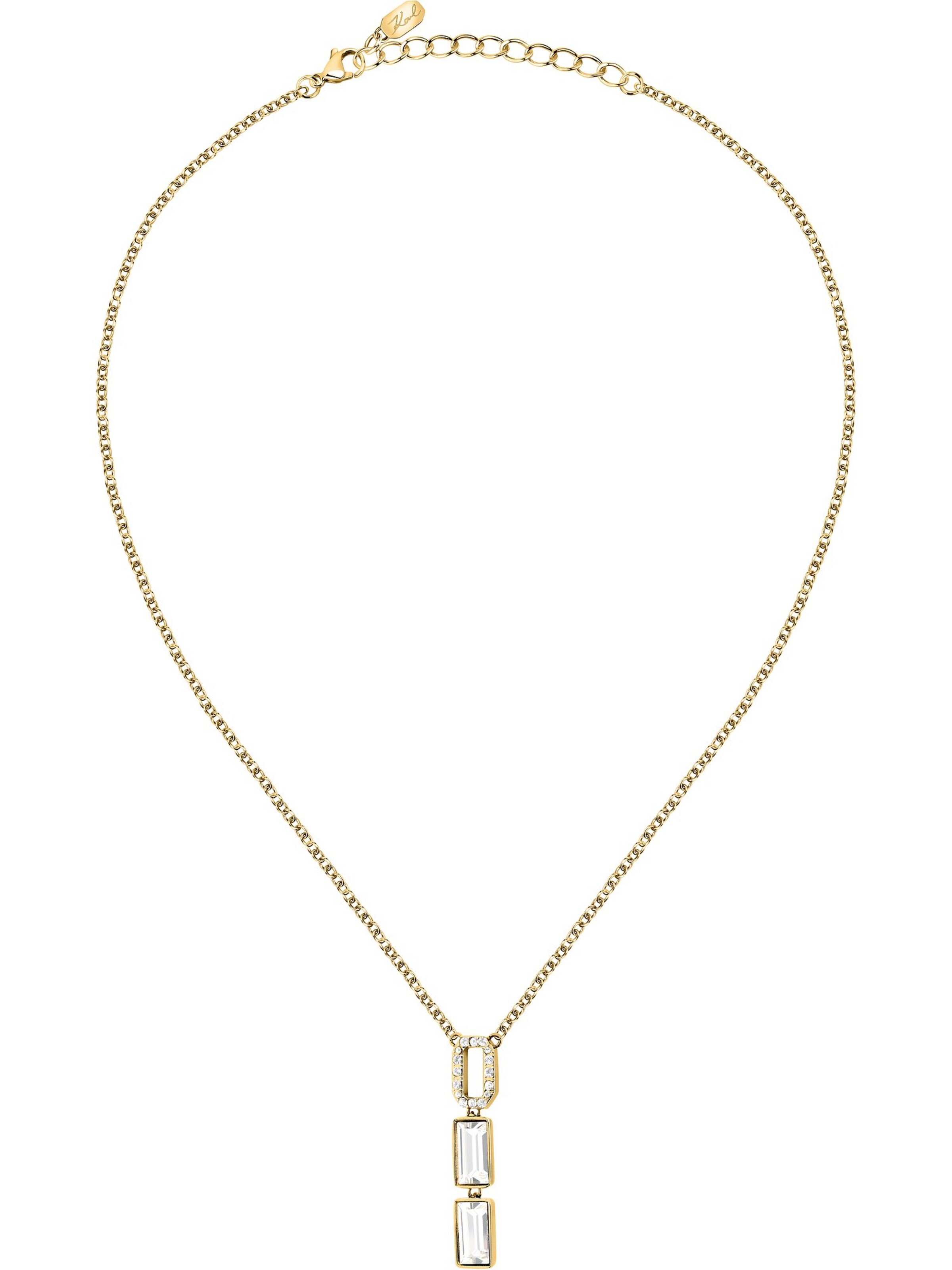 Karl Lagerfeld Necklace in Yellow: front