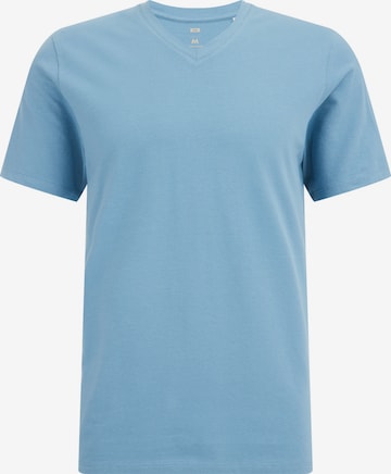 WE Fashion Shirt in Blauw: voorkant