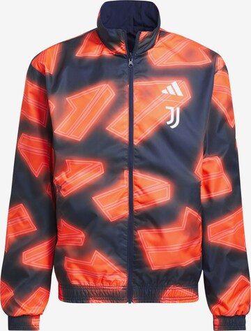 ADIDAS PERFORMANCE Trainingsjack 'Juventus Turin Anthem' in Blauw: voorkant