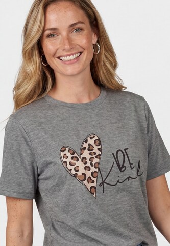 usha BLUE LABEL T-Shirt in Grau