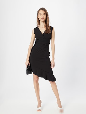 Sistaglam Cocktail Dress in Black