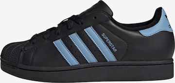ADIDAS ORIGINALS Matalavartiset tennarit 'Superstar II' värissä musta: etupuoli