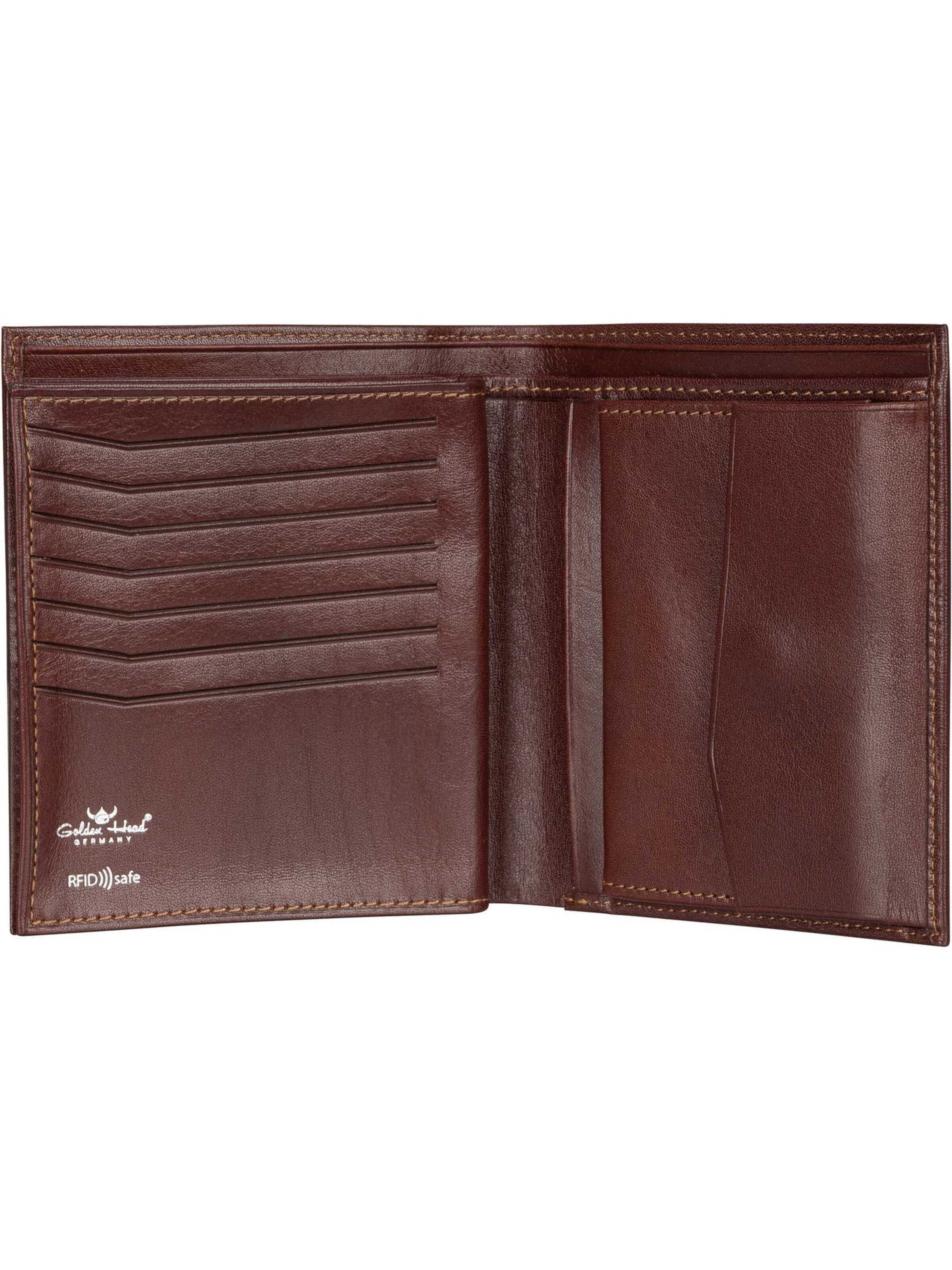 GOLDEN HEAD Portemonnee 'Colorado' in Bruin