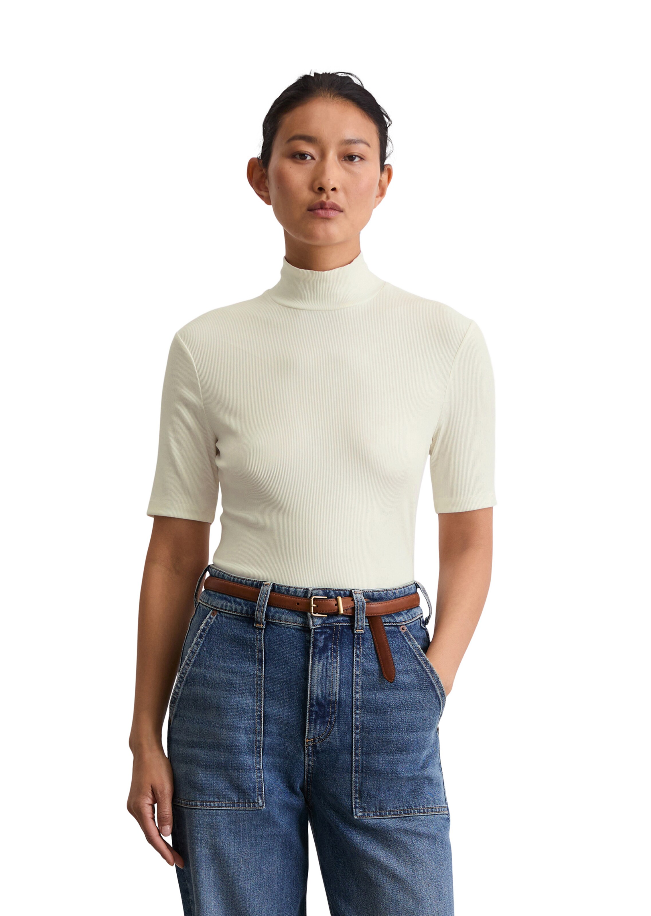 Marc O'Polo Shirt in White: front