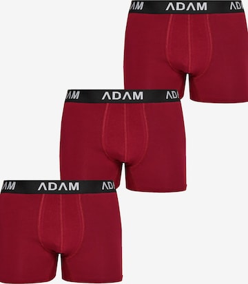 Adam Boxer shorts '3er Pack' in Red: front