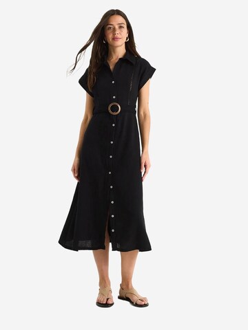 Robe-chemise Bianco Lucci en noir