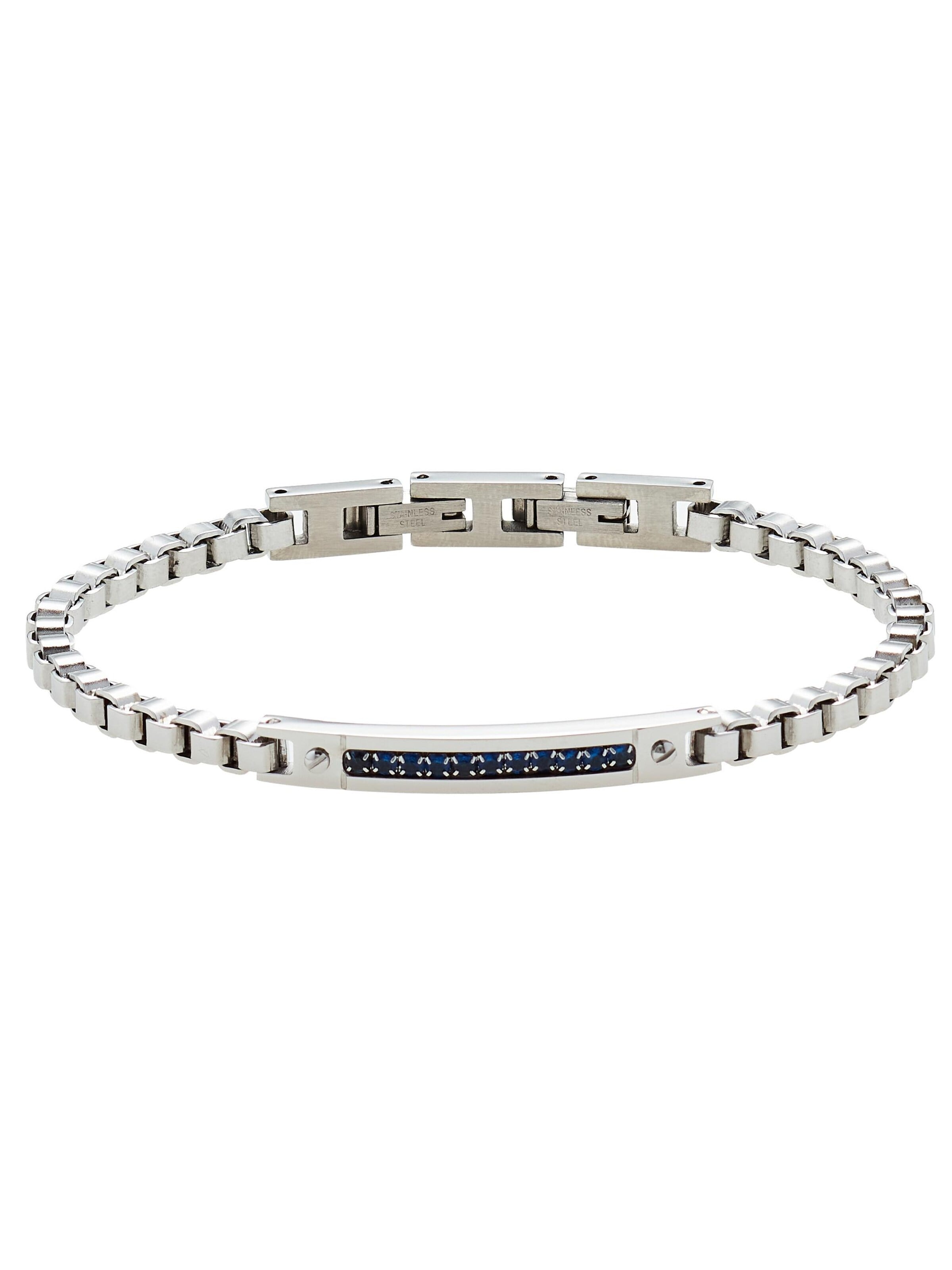 Bracelet 'Gerome' U.S. POLO ASSN. en argent : devant