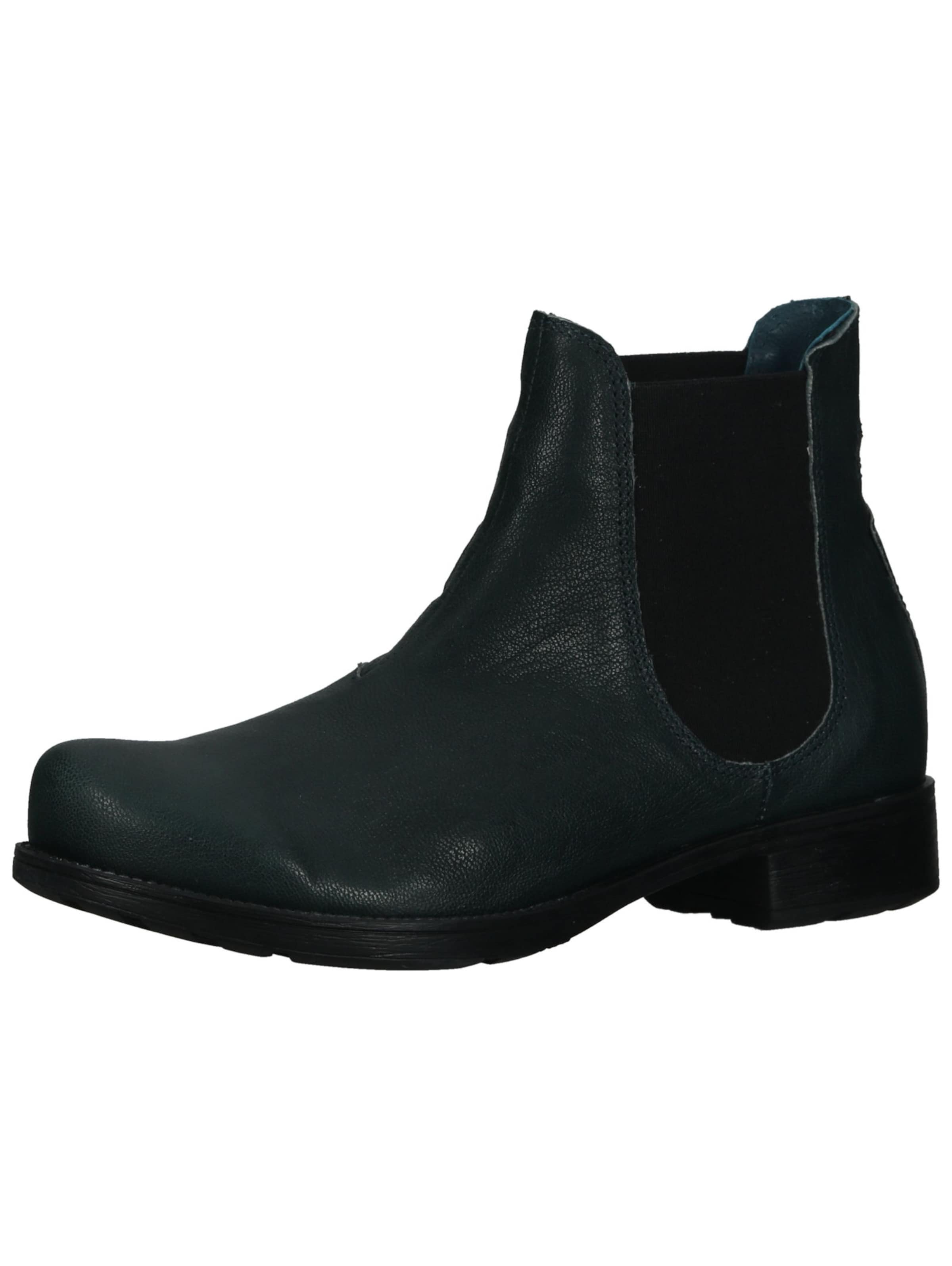 Bottines THINK! en noir : devant
