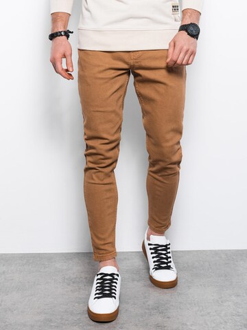 Ombre Slim fit Jeans 'P1058' in Beige