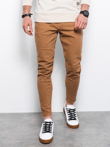 Ombre Slim fit Jeans 'P1058' in Beige