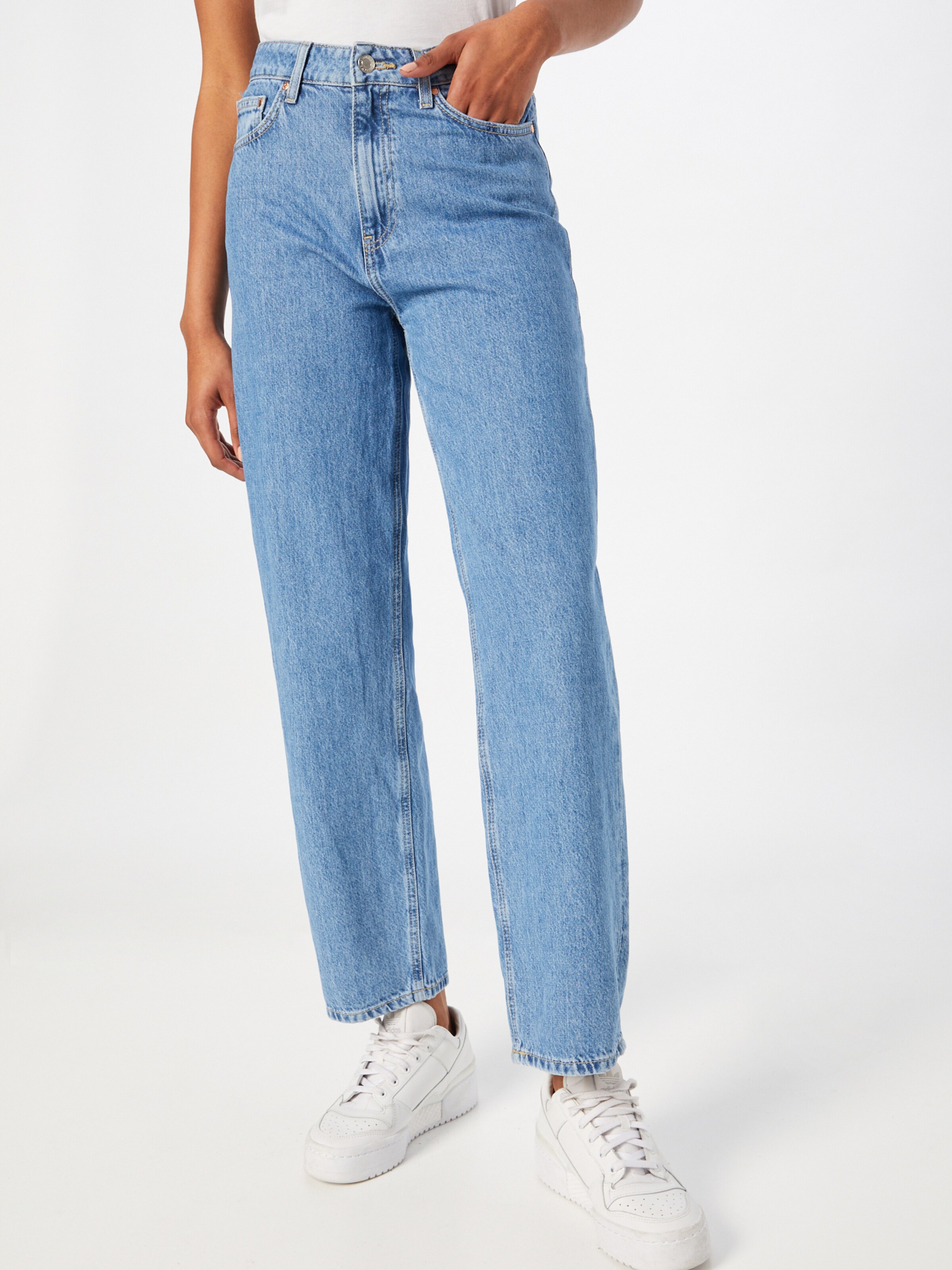 Straight leg jeans voor dames online 
