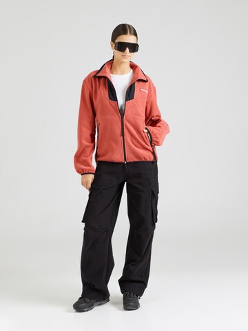 COLUMBIA Athletic Fleece Jacket 'Sequoia Grove' in Red