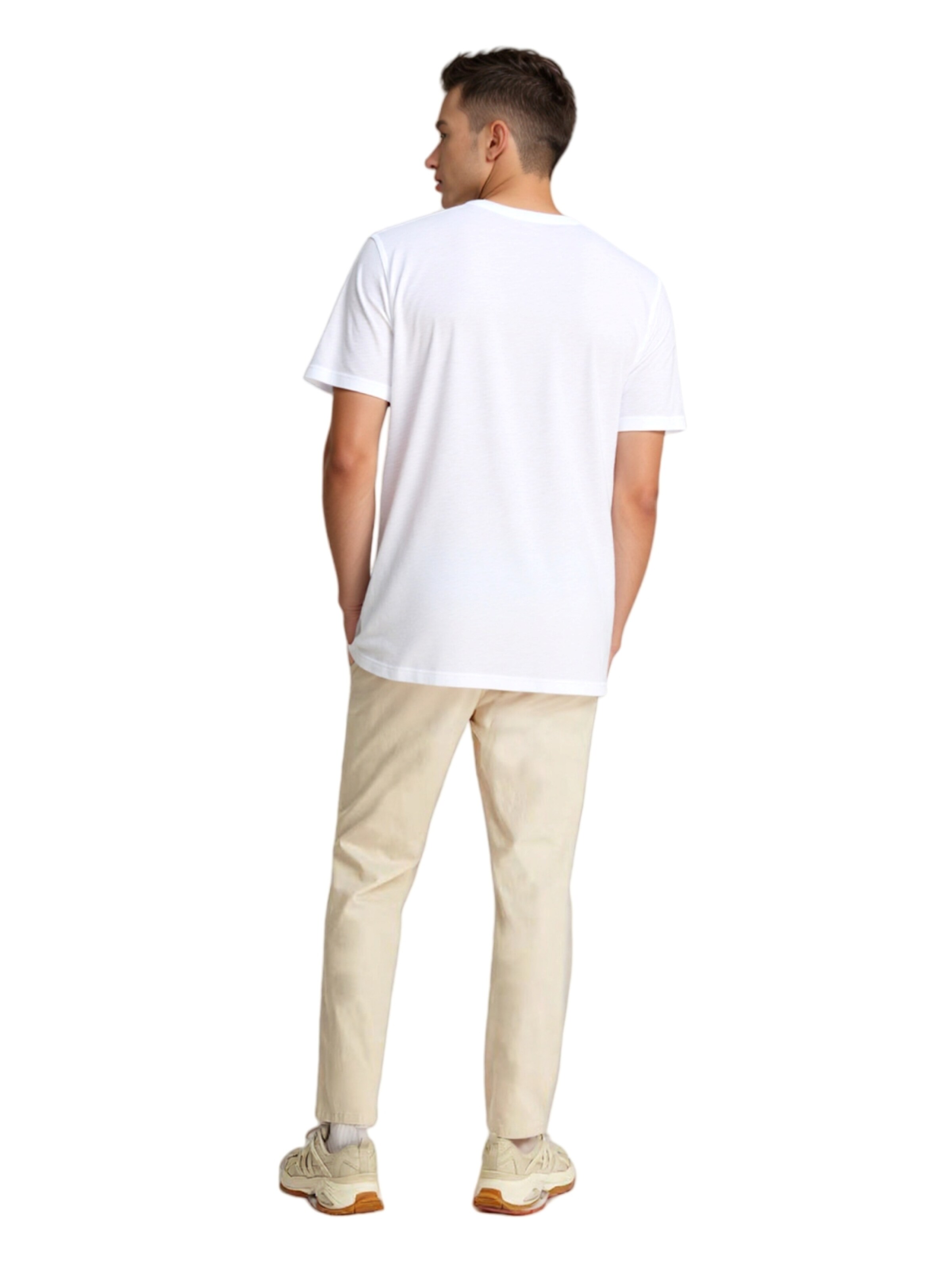 T-Shirt U.S. POLO ASSN. en blanc