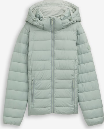 Veste mi-saison TOM TAILOR en vert : devant