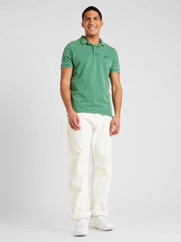 Superdry - Camiseta en verde