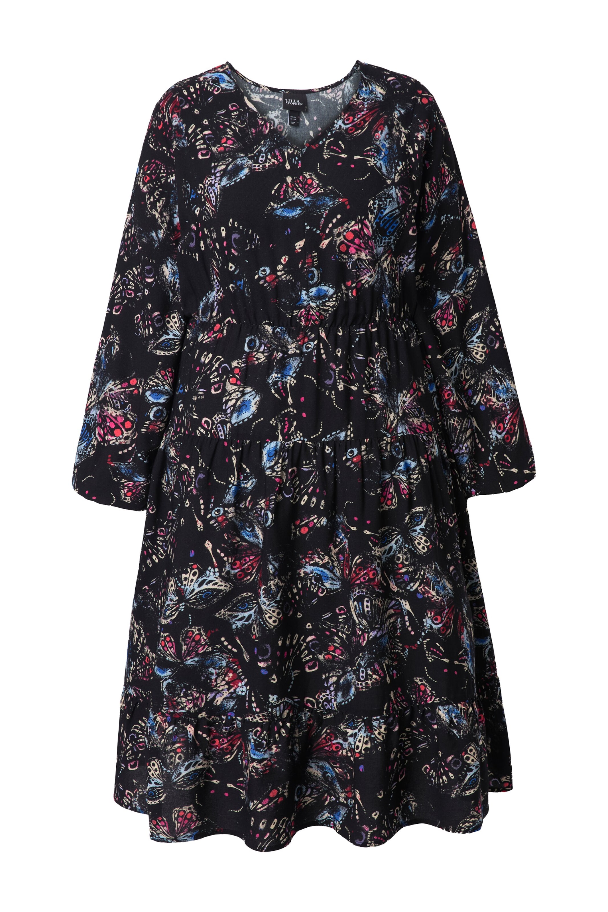 Ulla Popken Dress in Black: front