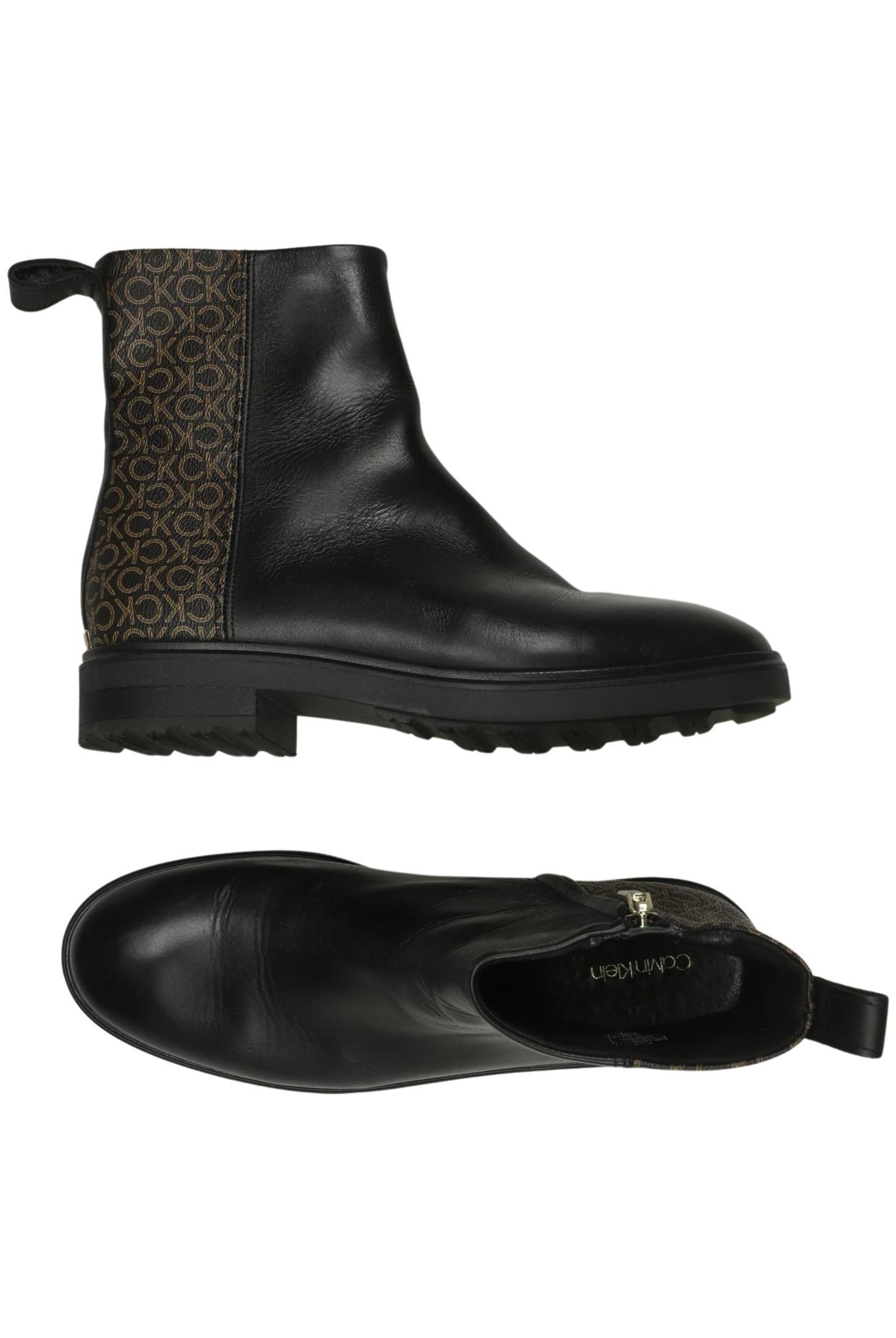 Calvin Klein Stiefelette 40 in Schwarz: Vorderseite