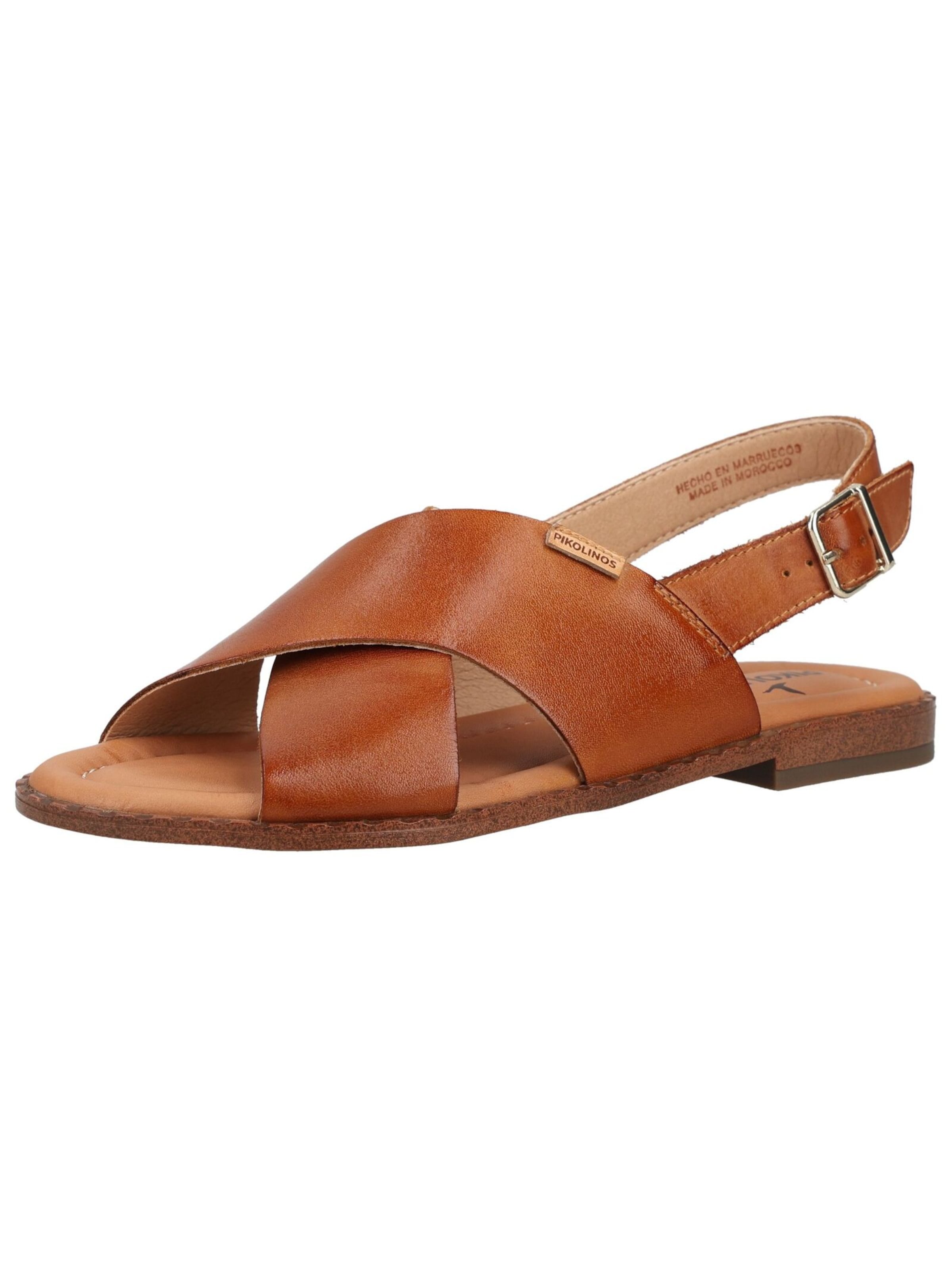 PIKOLINOS Sandals in Brown: front
