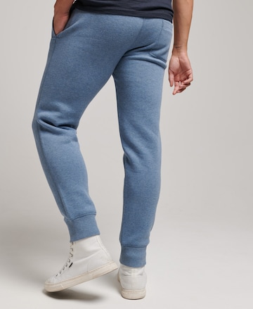 Superdry Tapered Pants in Blue