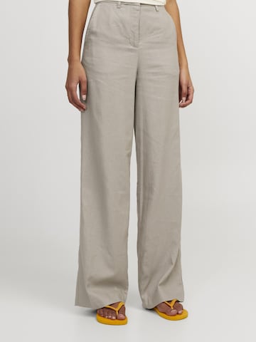 JJXX Zvonové kalhoty Kalhoty – šedá: přední strana