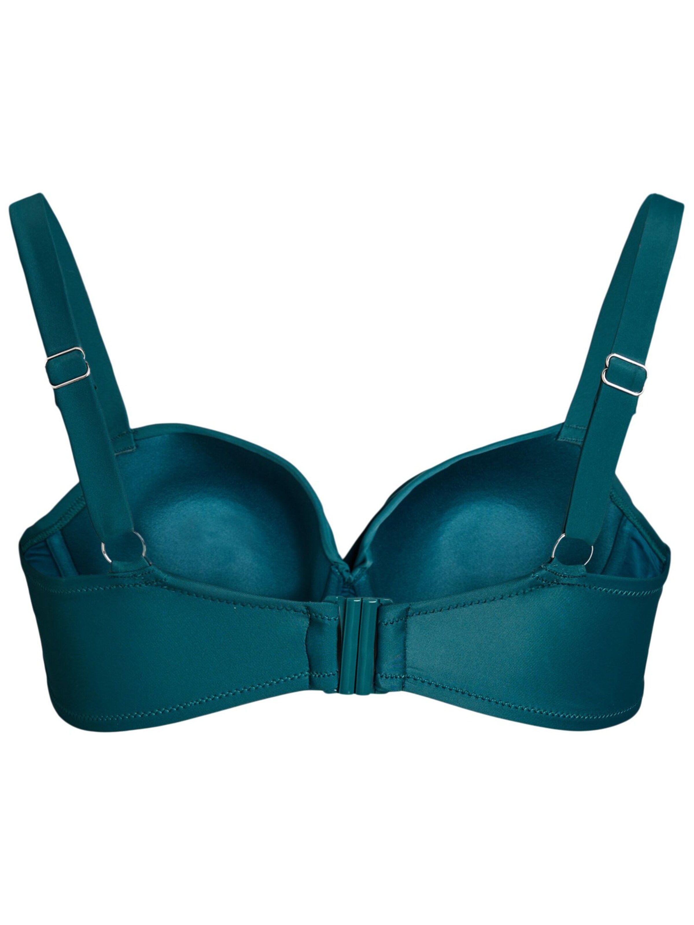 Swim by Zizzi Balkonetka Góra bikini w kolorze zielony