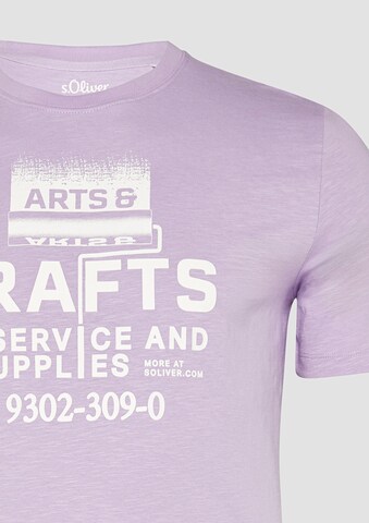 T-Shirt s.Oliver en violet