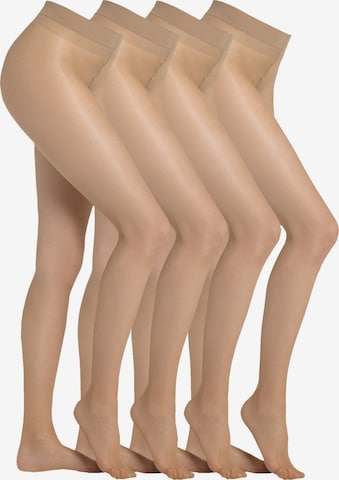 camano Fine Tights in Brown: front