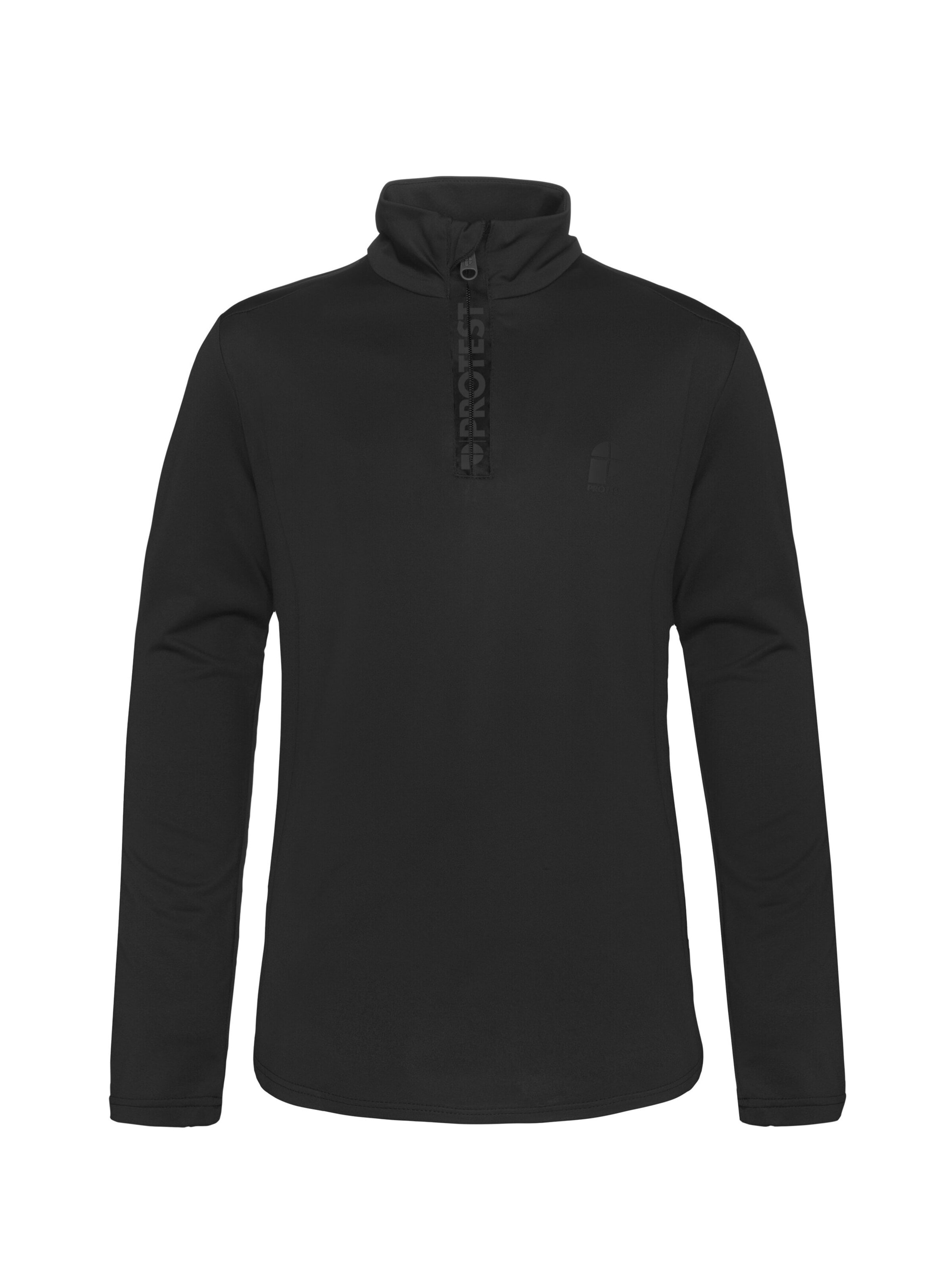 PROTEST Sports sweatshirt 'WILLOWY JR' in Black: front