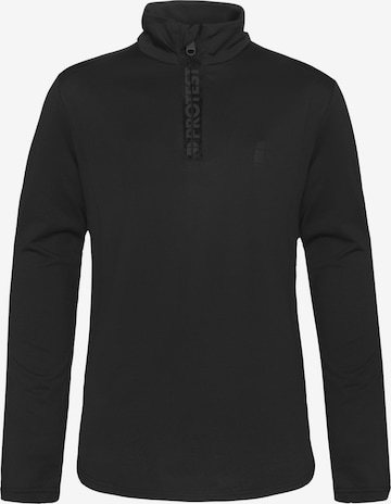 PROTEST Sports sweatshirt 'WILLOWY JR' in Black: front