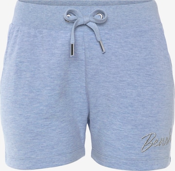 LASCANA Regular Shorts in Blau: predná strana