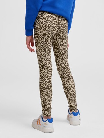 Hummel Regular Leggings in Brown