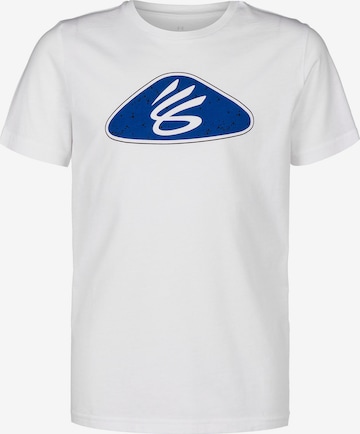 UNDER ARMOUR Shirt in White: front