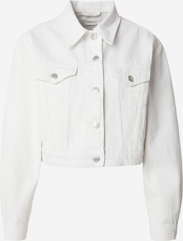 Geacă de primăvară-toamnă de la About You x Laura Wontorra pe alb: față