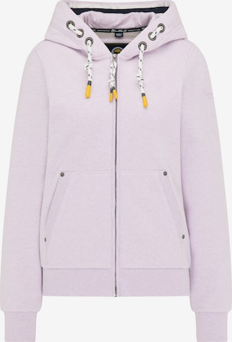 Schmuddelwedda Sweat jacket in Purple: front