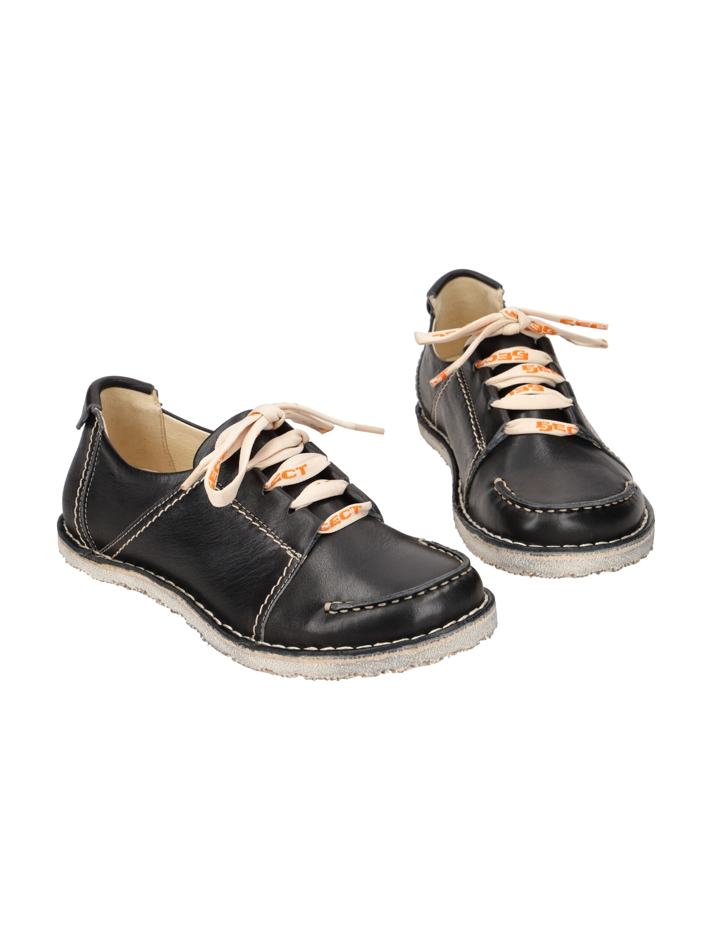 EJECT Lace-Up Shoes in Black