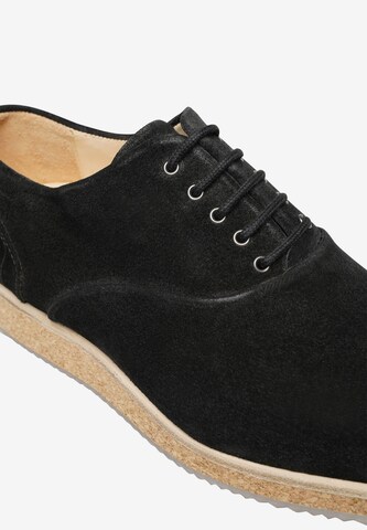 Henry Stevens Lace-Up Shoes 'Murphy' in Black