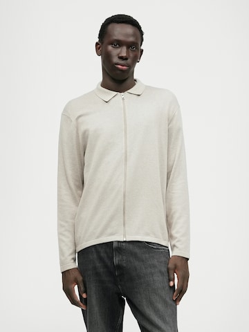 Giacchetta 'JJCOLE' di JACK & JONES in grigio: frontale