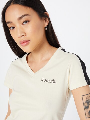 BENCH T-Shirt 'Roxanna' in Beige