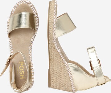 PS Poelman Sandal in Gold