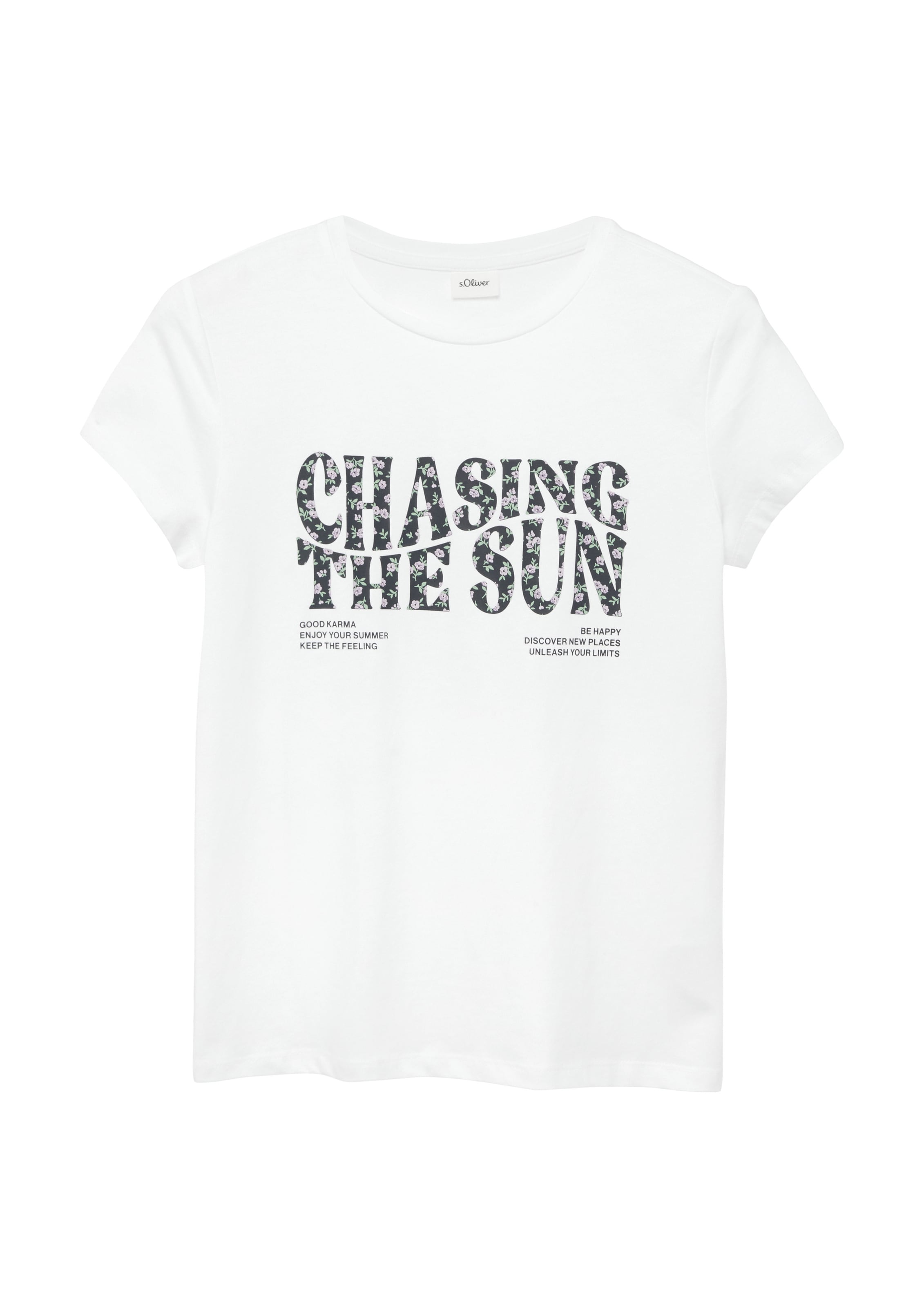 s.Oliver T-Shirt in weiß, Produktansicht