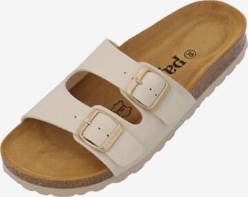 Palado Pantolette 'Palado Milos Matt' in Beige: Vorderseite