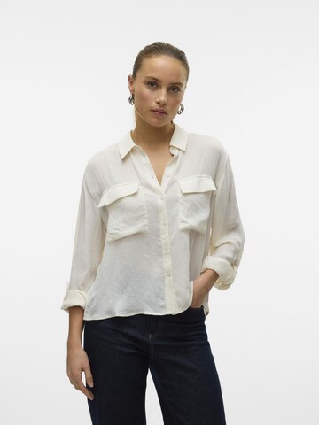 VERO MODA Halenka 'VMFABIANA' – šedá: přední strana