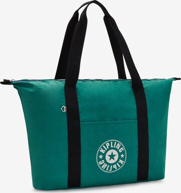 Shopper 'ART M LITE CEN' di KIPLING in verde