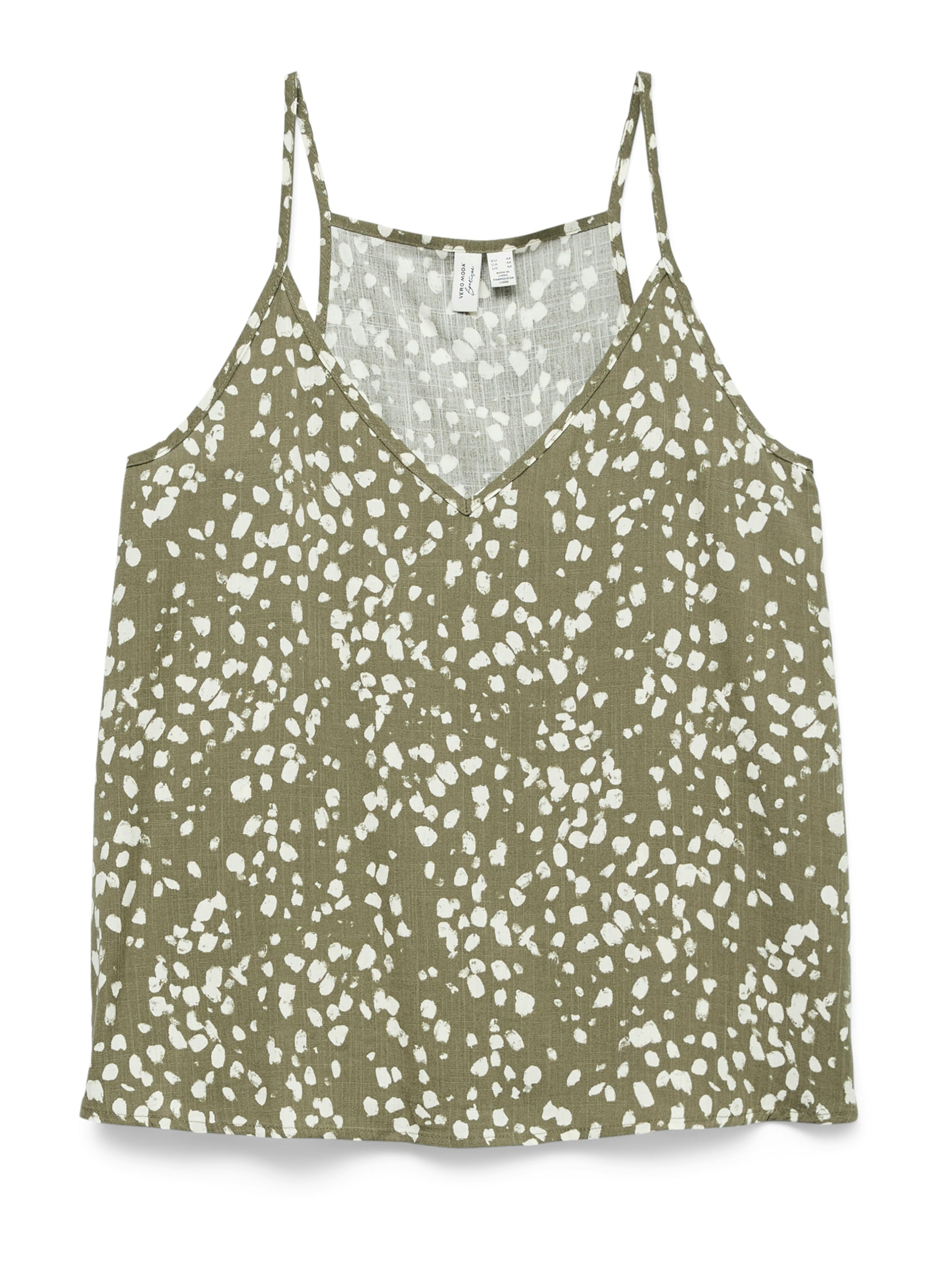 VERO MODA Top 'VMKORA' in Grün: Vorderseite