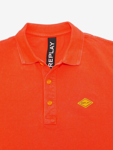 REPLAY Shirt in Oranje